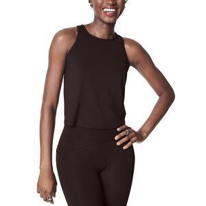 Spanx® Womens  Butter Keyhole Tank, Brown